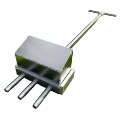 Aerifikační vidle s odkládacím kontejnerem a násadou 850 mm